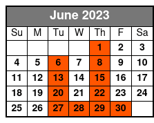 Historic Savannah Cruise: 09:00 June Schedule