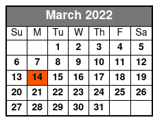 Daily 2 Hour Guided Kayak and Nature Tours: 10am Departure 10:00 March Schedule