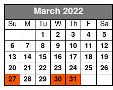 Escape Room Adventures!: Sweet Escape Room March Schedule