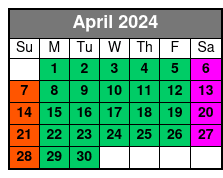 Hilton Head Segway Tropical Pathway Ride (90 Minutes) April Schedule