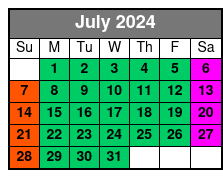 Hilton Head Segway Tropical Pathway Ride (90 Minutes) July Schedule
