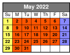 Tropical Pathway Tour (90 Minutes) May Schedule