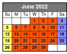 Tropical Pathway Tour (90 Minutes) June Schedule