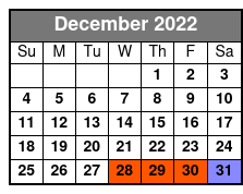 Tropical Pathway Tour (90 Minutes) December Schedule