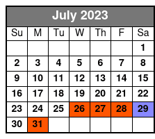 Daufuskie Island History & Artisans Excursion July Schedule
