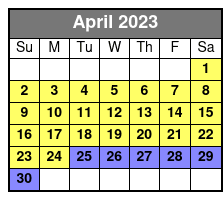 Private Hilton Head Sunset Boat Cruise (Up to 14 Passengers) April Schedule