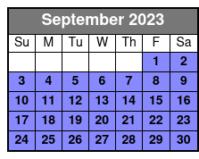 Daufuskie Island Round Trip Ferry: Daufuskie Island Round Trip Ferry 11:00 September Schedule