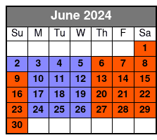 Daufuskie Island Round Trip Ferry June Schedule