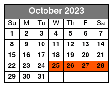 Mini Boat Tour for 4 October Schedule