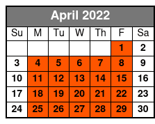 Kazoo Factory Tour & Museum April Schedule
