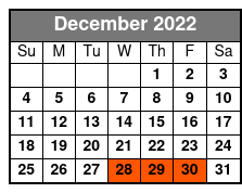 Kazoo Factory Tour & Museum December Schedule