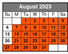 Hilton Head to Daufuskie Island Round-Trip Ferry Ticket: Hilton Head to Daufuskie Island Round-Trip Ferry Ticket 09:00 August Schedule