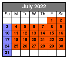 Hilton Head Segway Experience (60 Minutes) July Schedule