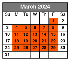 08:00 March Schedule