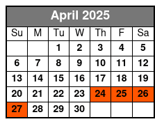 Miami Yacht Nightclub & Booze Cruise with Live Dj & Openbar April Schedule