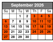 Miami Yacht Nightclub & Booze Cruise with Live Dj & Openbar September Schedule