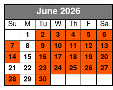 Hollywood Florida Walking Food Tour June Schedule