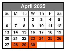 Wave 3 April Schedule