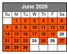 Everglades Admission Ticket with Airboat Ride and Wildlife Show June Schedule