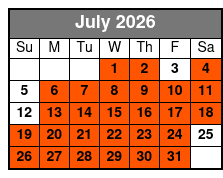 Everglades Admission Ticket with Airboat Ride and Wildlife Show July Schedule