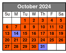 +Transport from Bayside Market October Schedule