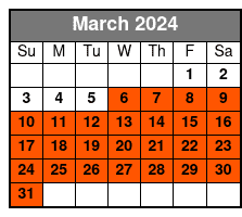Fort Lauderdale Sportfishing March Schedule