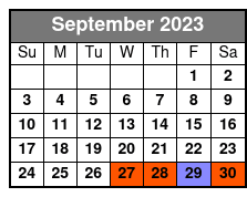 Fort Lauderdale Kayak Sightseeing Tours & Rentals September Schedule