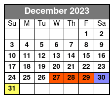 Little Havana Walking Tours December Schedule