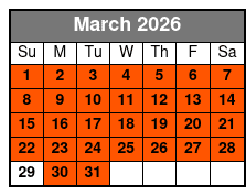 Fort Lauderdale Private Sunset Evening Cruise, 2.5-HOUR Boat Tour March Schedule