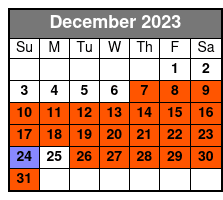 Florida Everglades Airboat Adventure and Wildlife Encounter December Schedule
