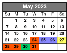 Default May Schedule