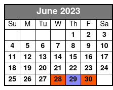 Default June Schedule
