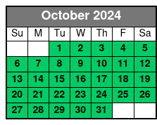 Default October Schedule