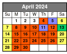Bike Bar Crawl April Schedule