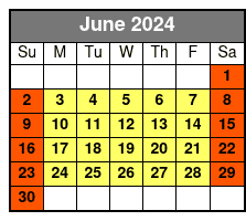 Bike Bar Crawl June Schedule