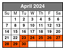 Miami Tour by Boat & Open Bus April Schedule