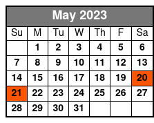 11:30 May Schedule