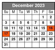 Food Tour of Miami's South Beach December Schedule