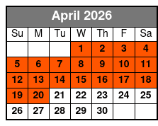 History Museum, Pioneer House Museum & Schoolhouse Museum April Schedule