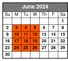4:30pm Segway Glide June Schedule