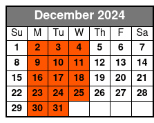 4:30pm Segway Glide December Schedule