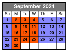 Miami Beach Segway Tour September Schedule