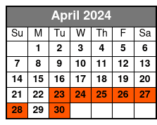 2H Private Classic Car Tour Miami Beach & Wynwood April Schedule