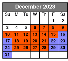 20:00 December Schedule