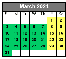 Game March Schedule