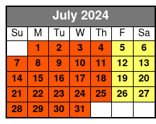 Game July Schedule