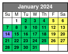 Game January Schedule