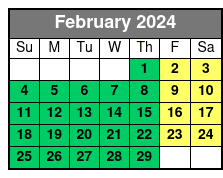 Game February Schedule
