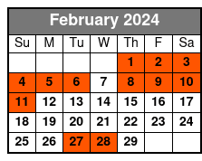 Champagne Sunset Cruise Ft. Lauderdale: 18:00 February Schedule