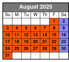 Fort Lauderdale Kayak Rental August Schedule